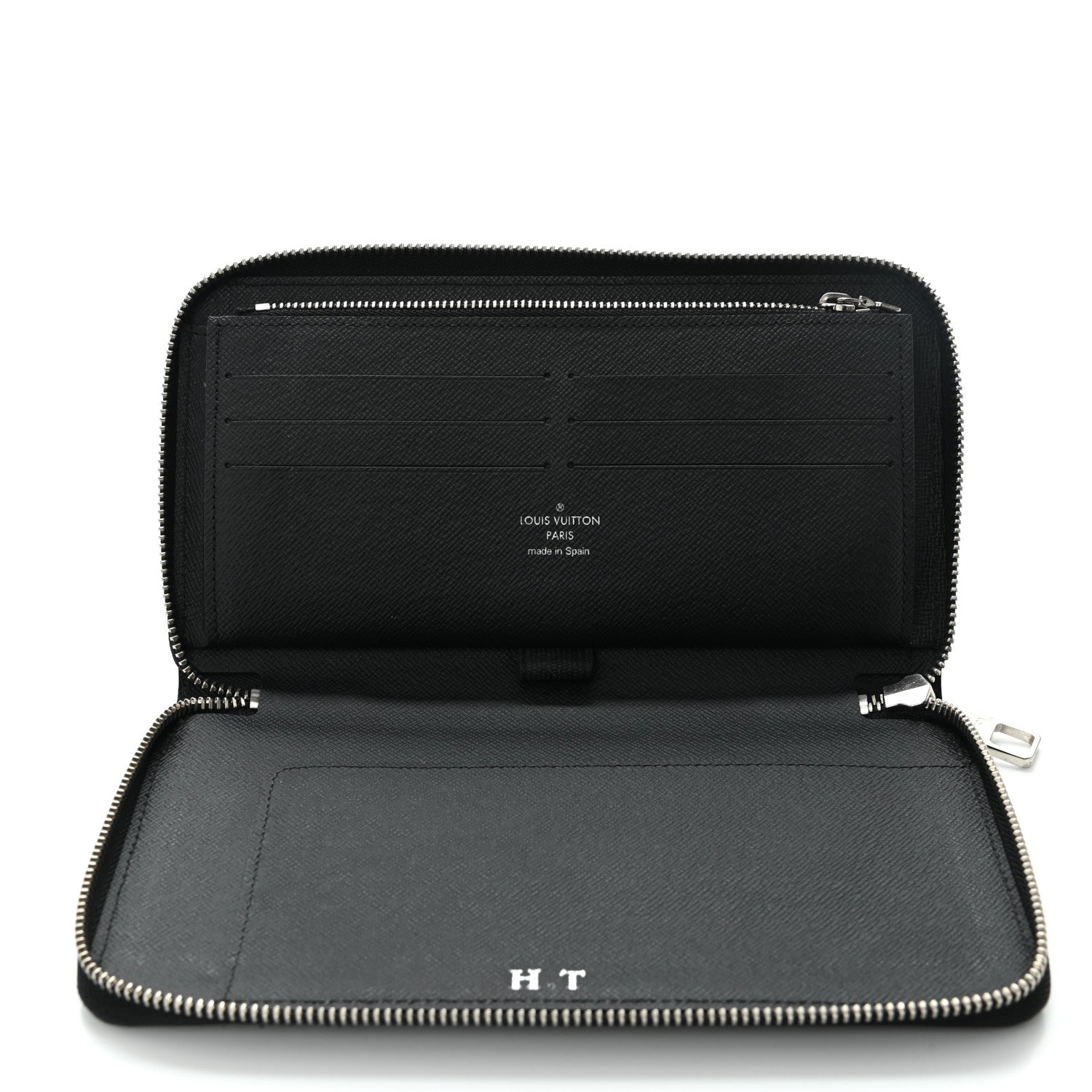 Louis Vuitton Epi Zippy Organizer Wallet Black 5 of 10