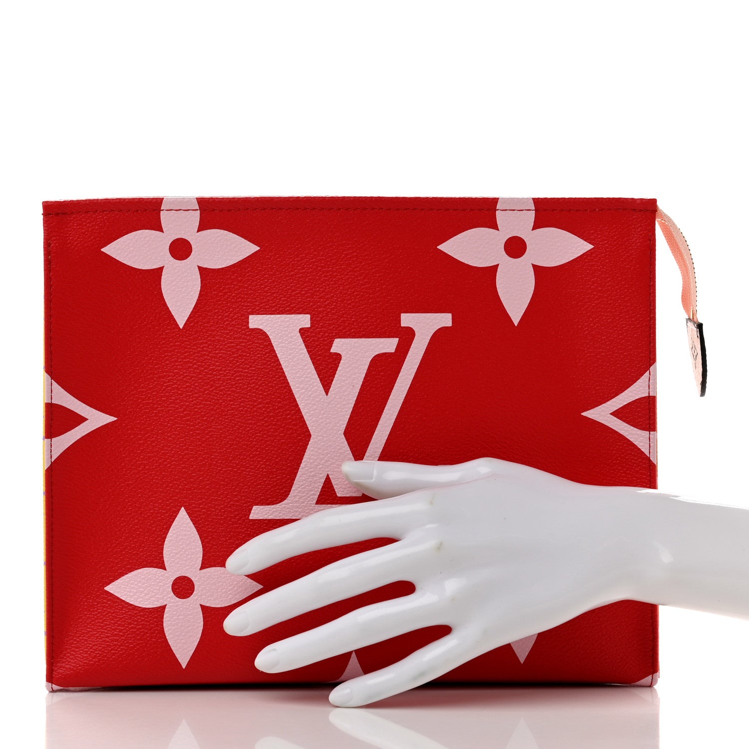 Louis Vuitton Monogram Giant Toiletry Pouch 26 Rouge 2 of 7