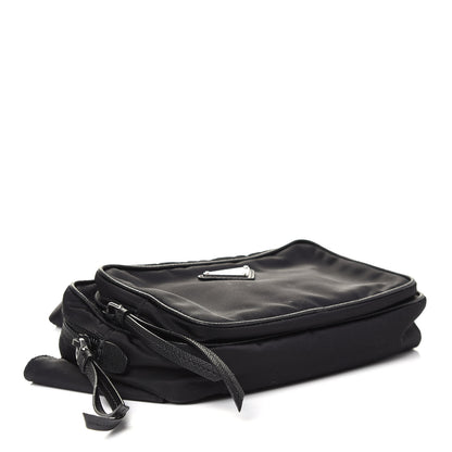 Prada Tessuto Nylon Saffiano Belt Bag Black 5 of 8