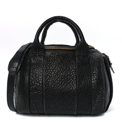 Alexander Wang Pebbled Lambskin Rockie Black Antique Brass Hardware 1 of 11
