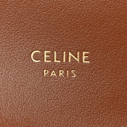 Celine Triomphe Canvas Small Triomphe Wallet Tan 6 of 9