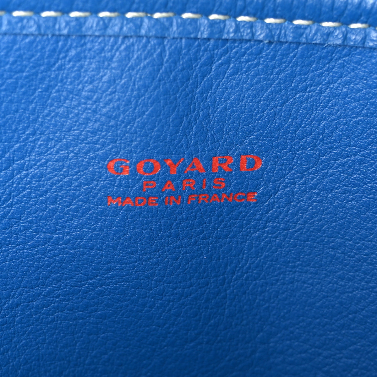 Goyardine Reversible Mini Anjou Sky Blue