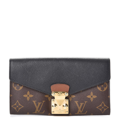 Louis Vuitton Monogram Pallas Wallet Black 1 of 7