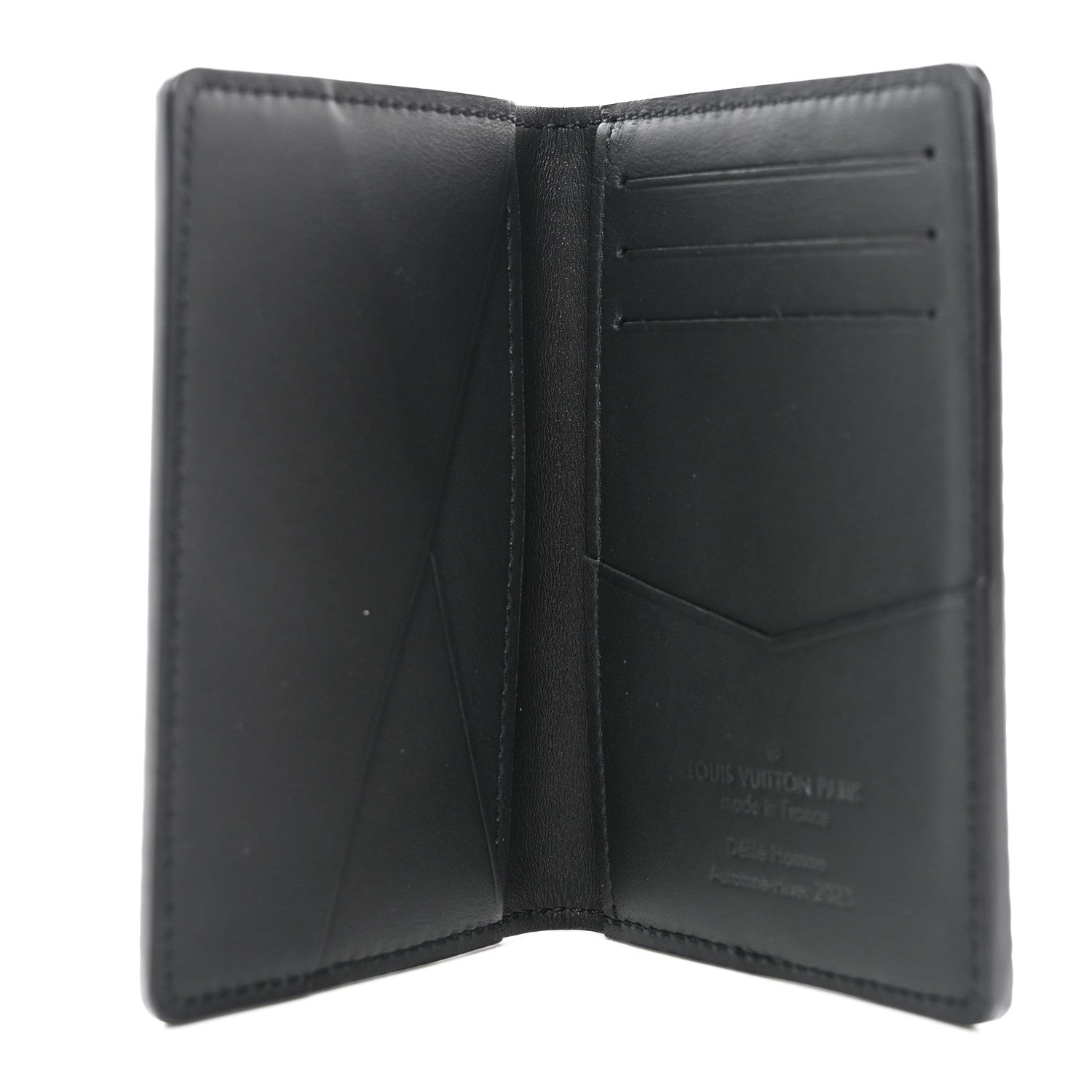 Louis Vuitton Epi XL Pocket Organizer Black Orange Blue 5 of 6