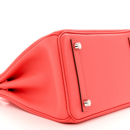 Hermes Swift Birkin 25 Rose Texas 9 of 11