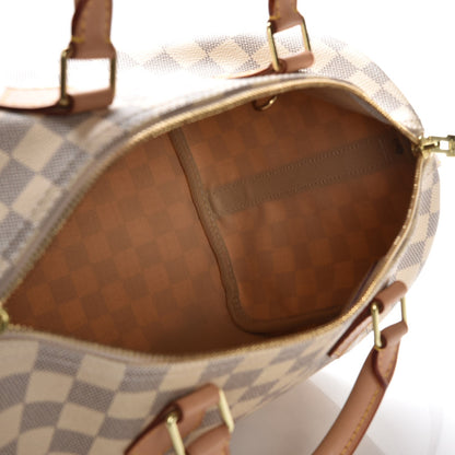 Louis Vuitton Damier Azur Speedy Bandouliere 30 8 of 8