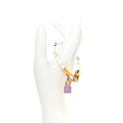 Louis Vuitton Monogram Multicolor Luck It Bracelet White 2 of 5