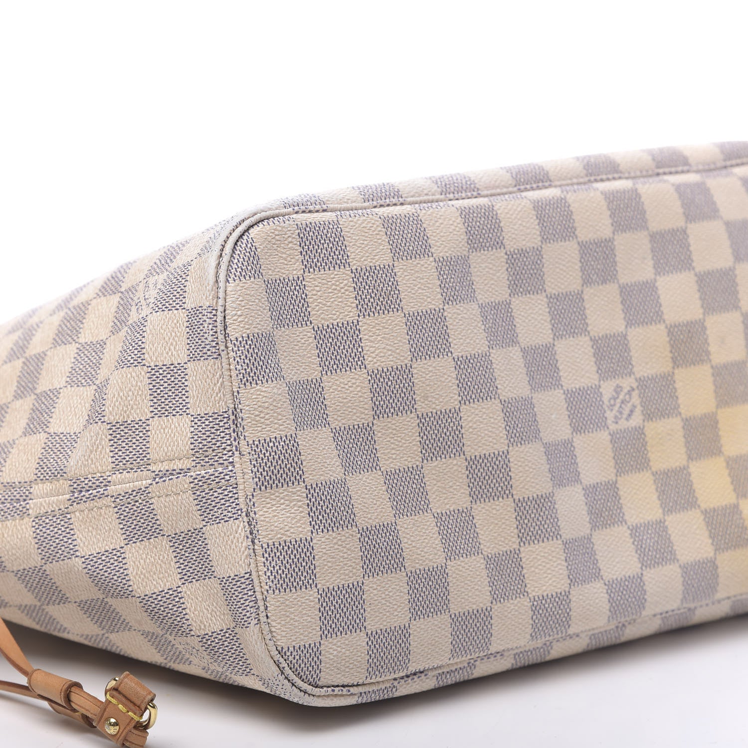 Louis Vuitton Damier Azur Neverfull MM 18 of 19