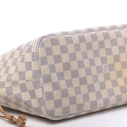 Louis Vuitton Damier Azur Neverfull MM 18 of 19