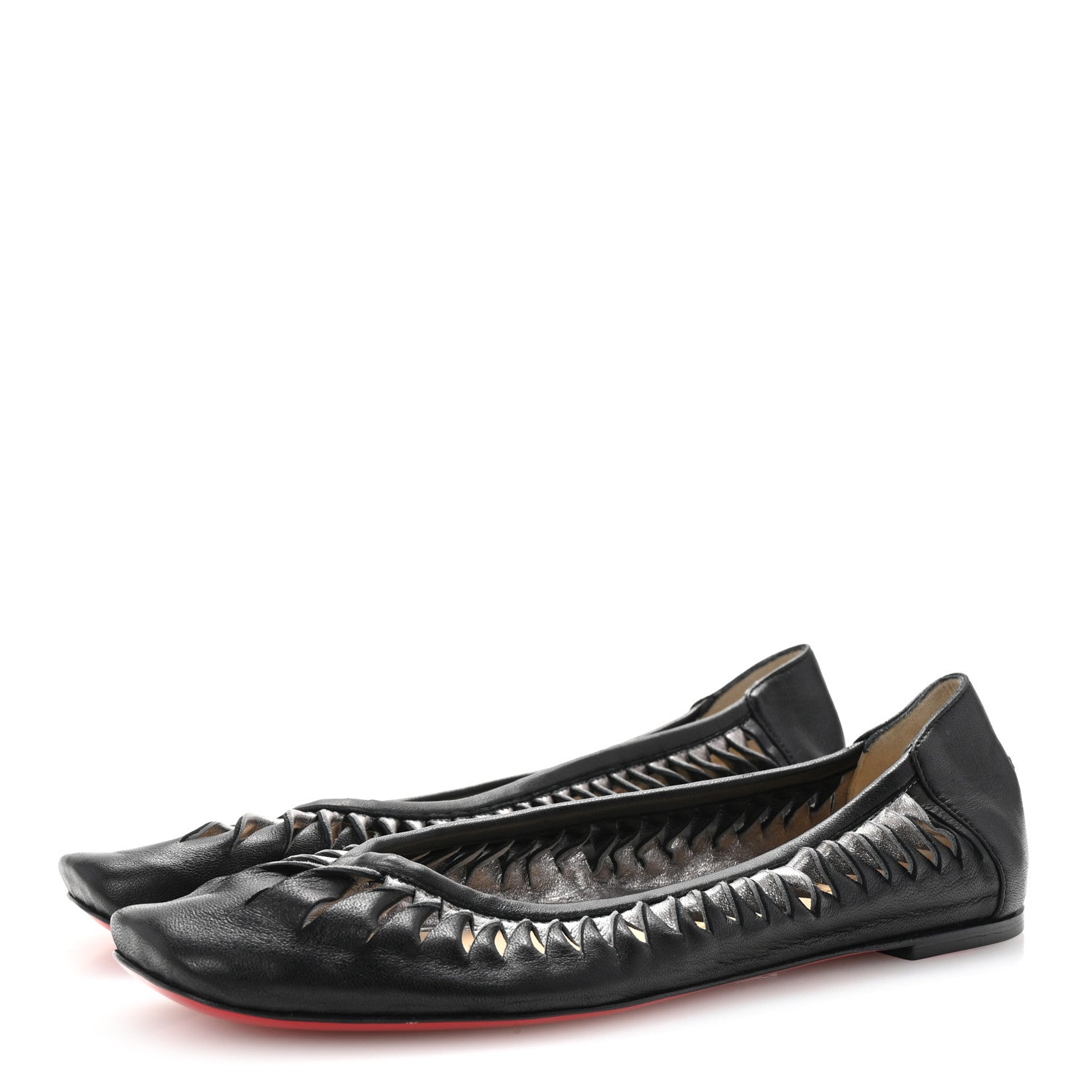 Christian Louboutin Nappa Gazelle Flats 40 Black 4 of 8