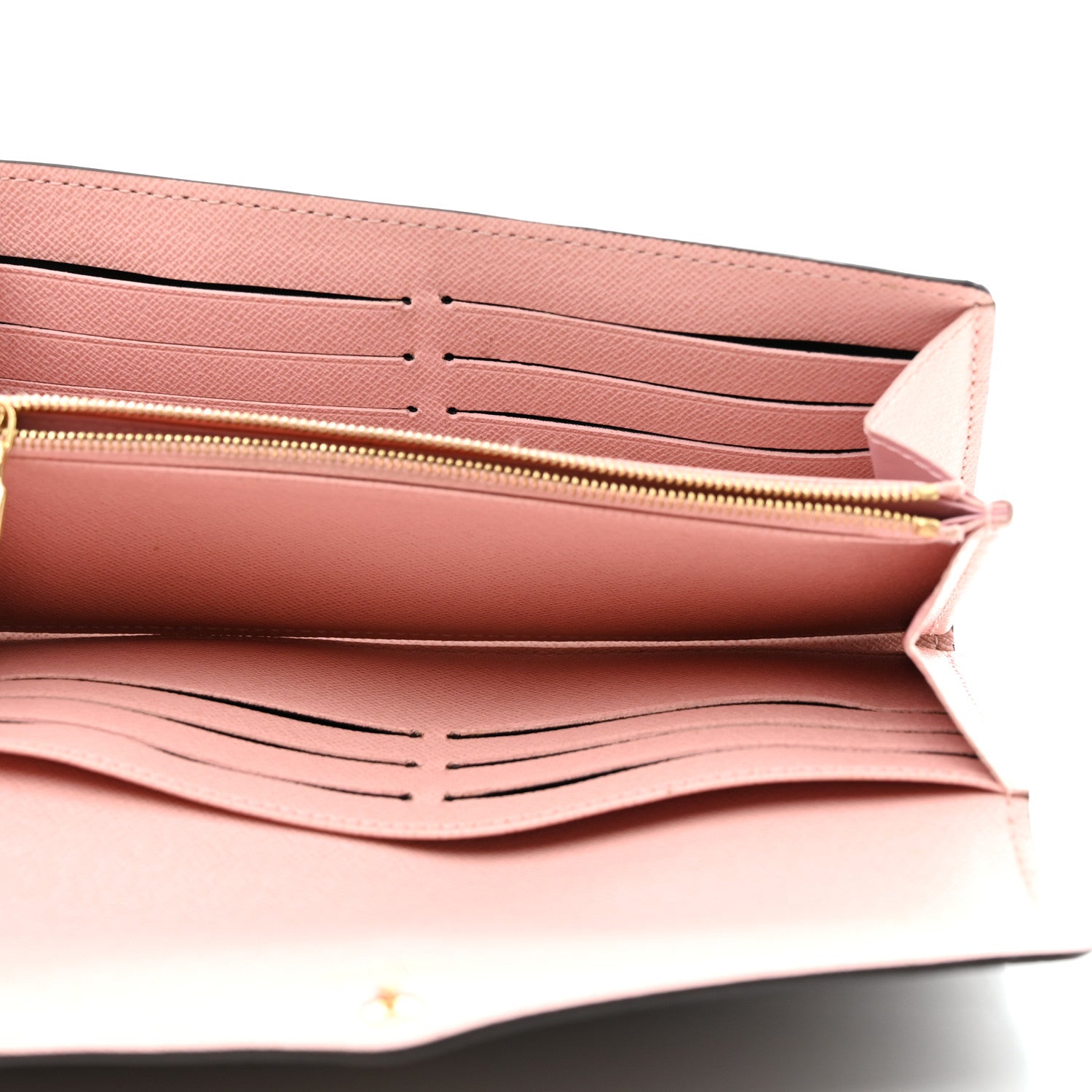 Louis Vuitton Monogram Sarah Wallet NM Rose Ballerine 5 of 7