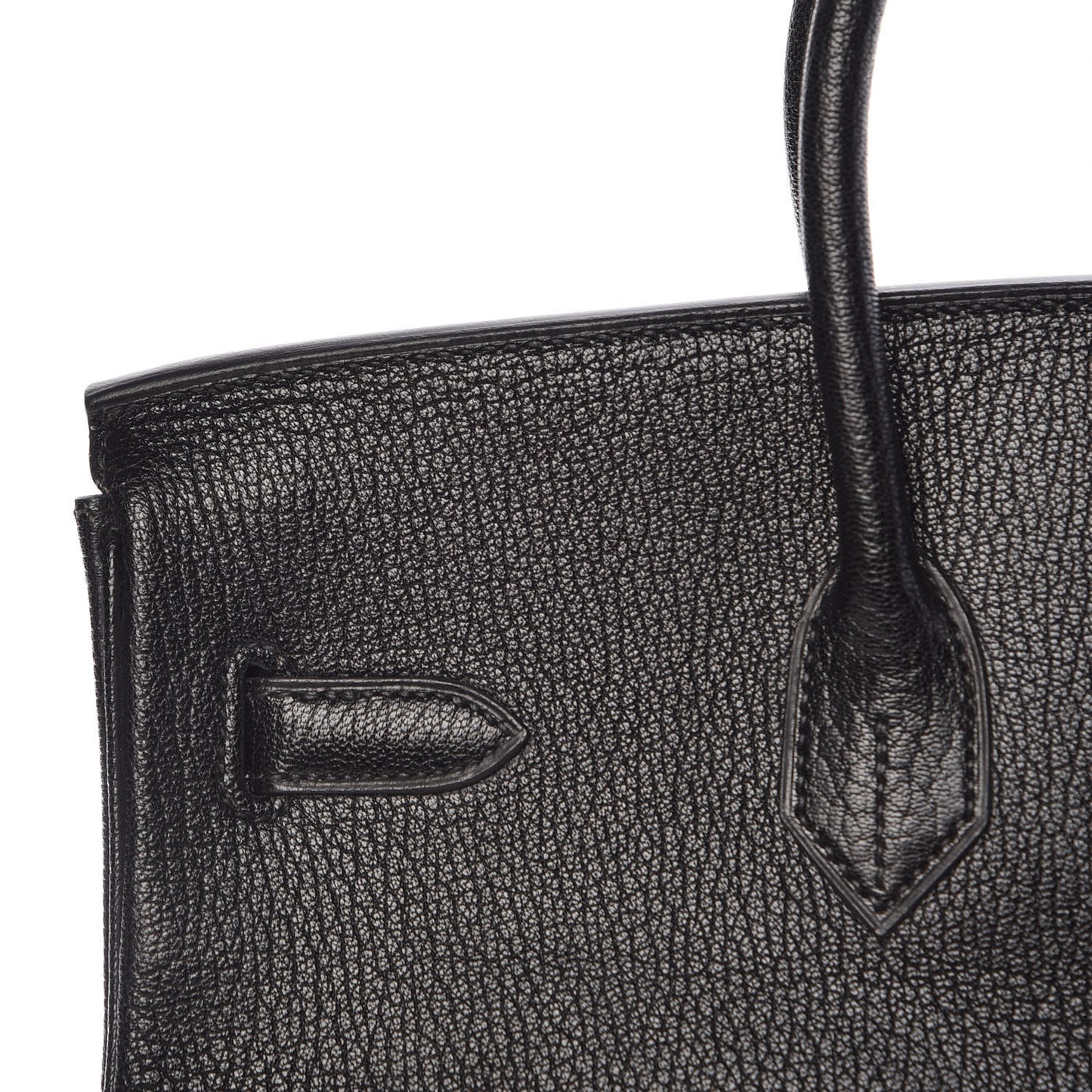 Chevre de Coromandel Birkin 35 Black