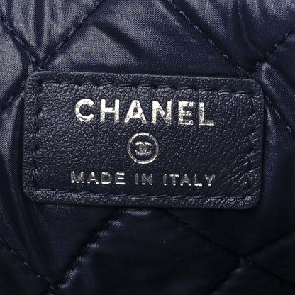 Chanel Caviar Quilted Small Pouch Navy 5 of 12