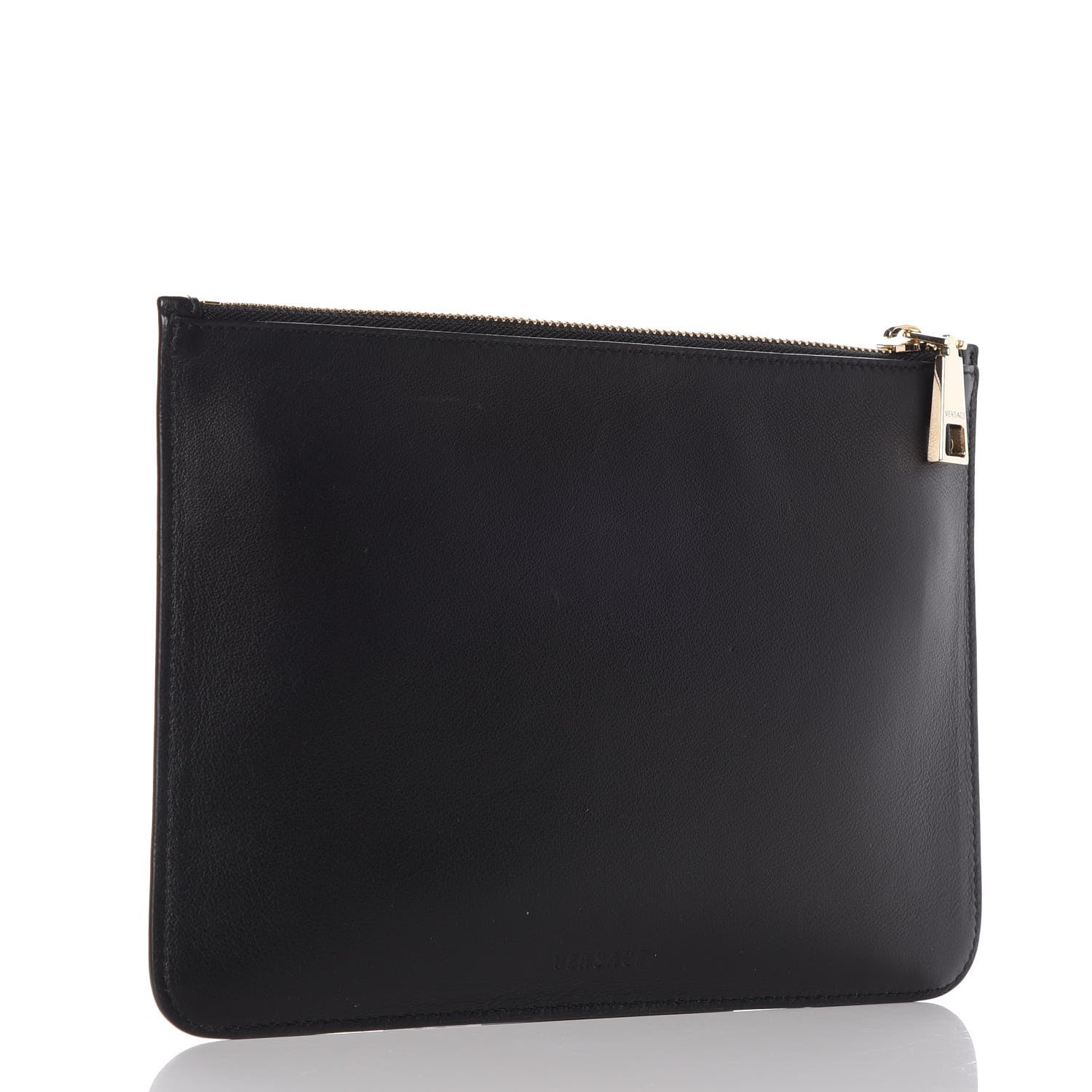 Versace Calfskin Palazzo Pochette Black 3 of 6