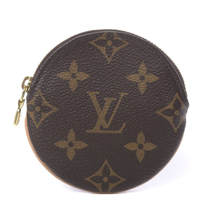 Louis Vuitton Monogram Round Coin Purse 1 of 7