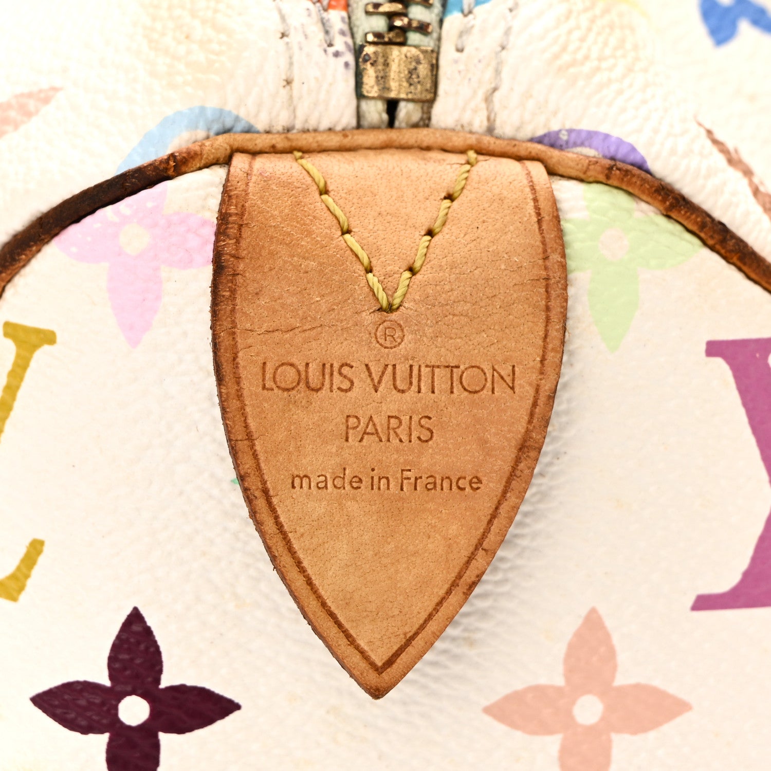 Louis Vuitton Monogram Multicolor Speedy 30 White 6 of 13