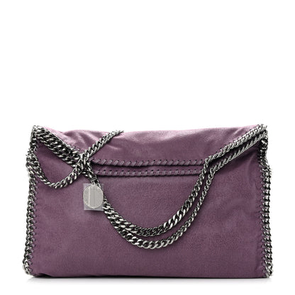 Stella McCartney Shaggy Deer Falabella Fold Over Tote Amethyst 1 of 10