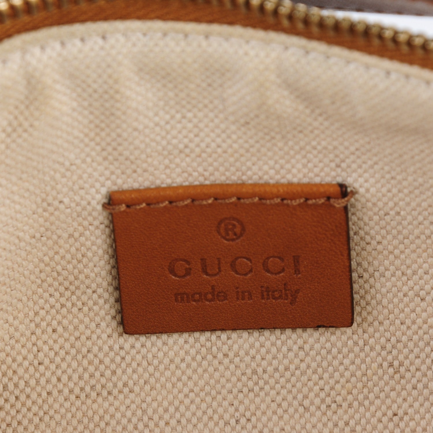 Gucci Denim Monogram Pochette 6 of 7