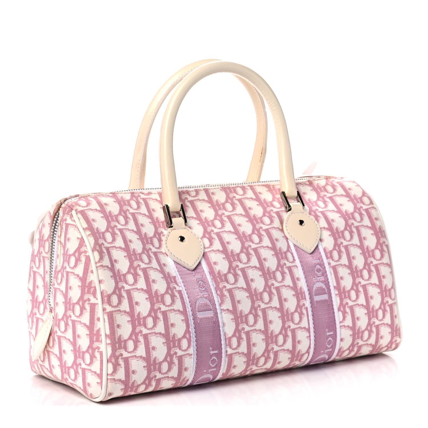 Christian Dior Monogram Girly Boston Pink 3 of 13