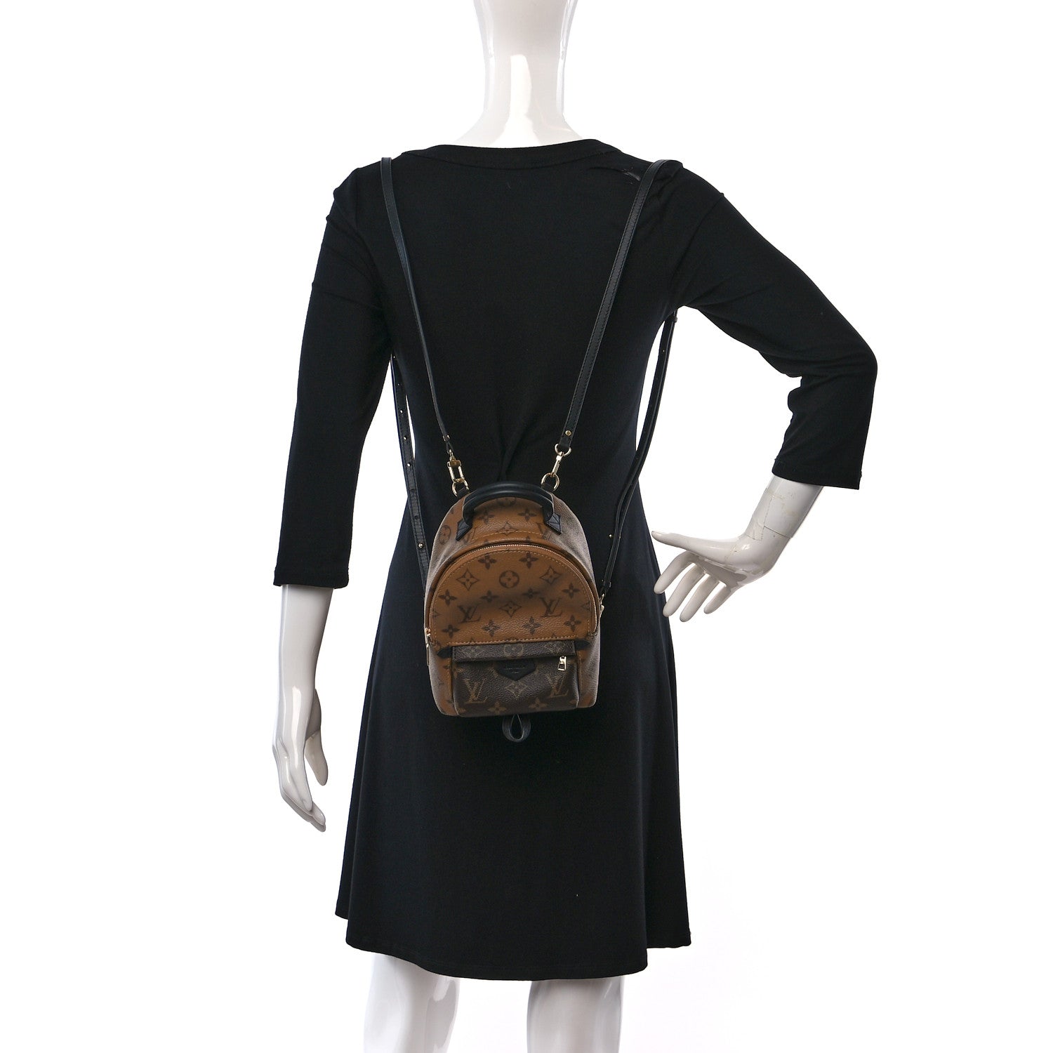 Louis Vuitton Reverse Monogram Palm Springs Backpack Mini 2 of 12