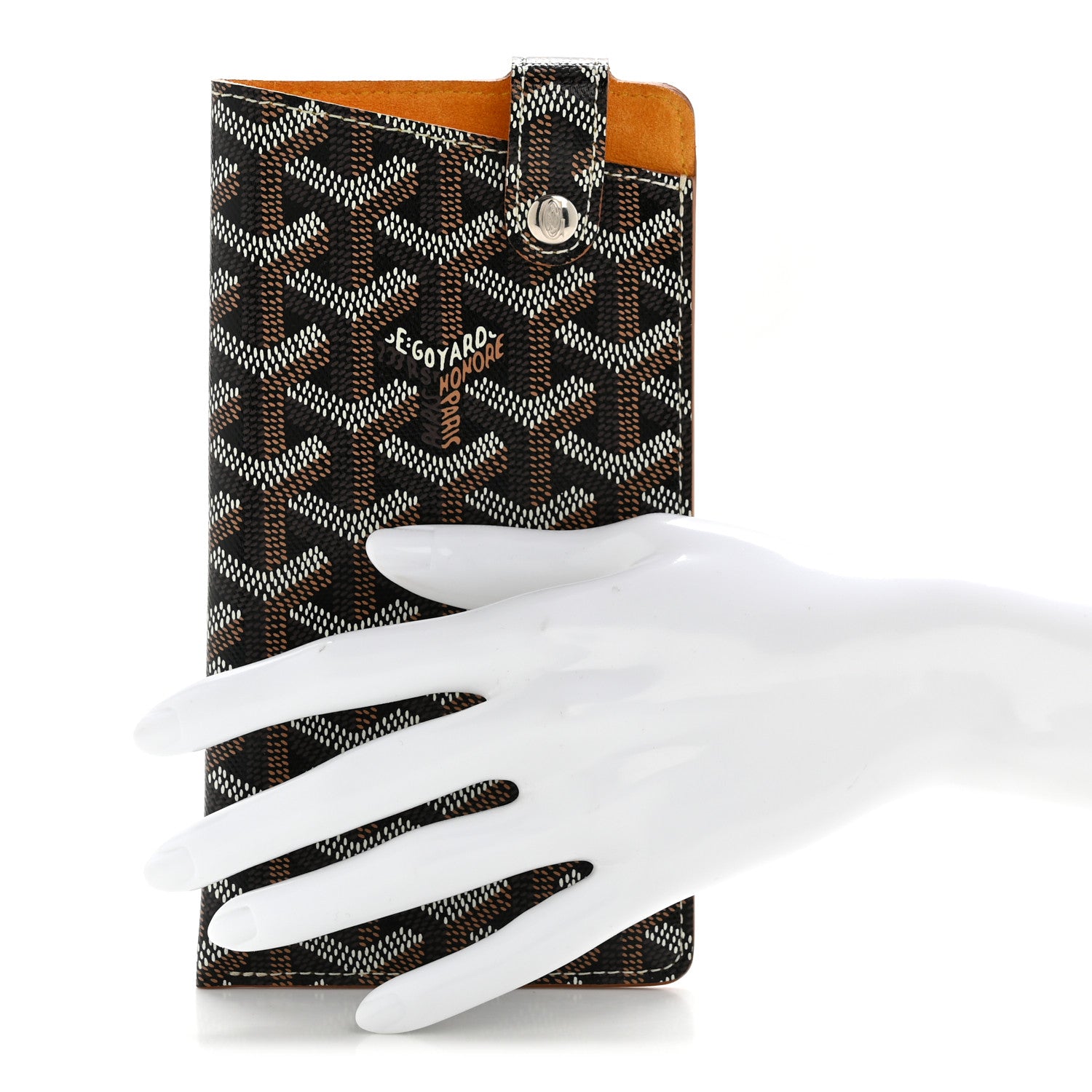 Goyard Goyardine Sunglass Case Black Gold 2 of 9