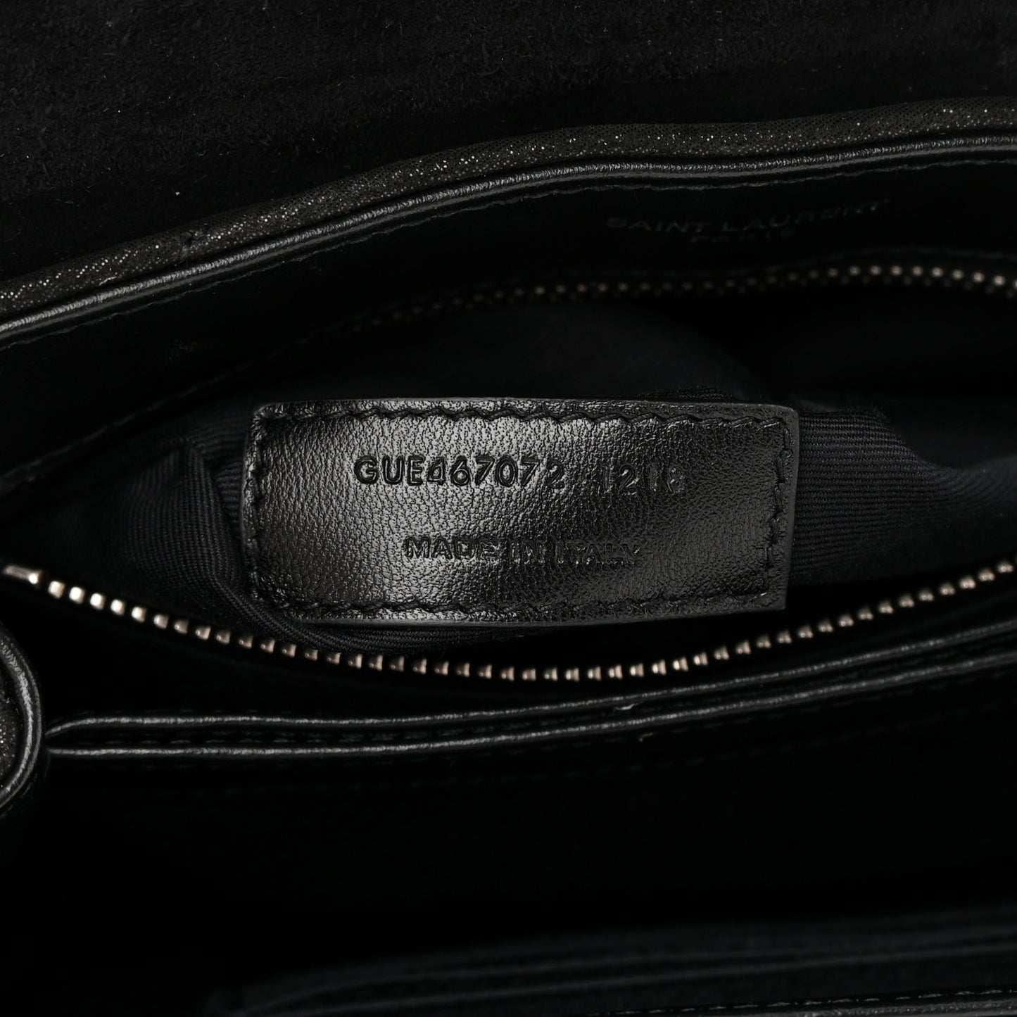 Y Quilted Monogram Toy Loulou Chain Satchel Black