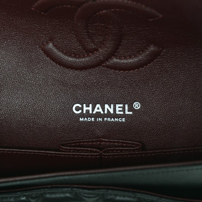 Chanel Lambskin Quilted Medium Double Flap Black 6 of 7