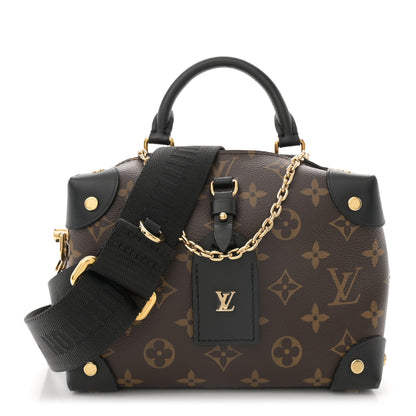 Louis Vuitton Monogram Petite Malle Souple Black 1 of 10