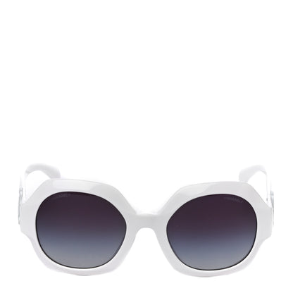 Chanel Acetate CC Sunglasses 71393A White 4 of 7