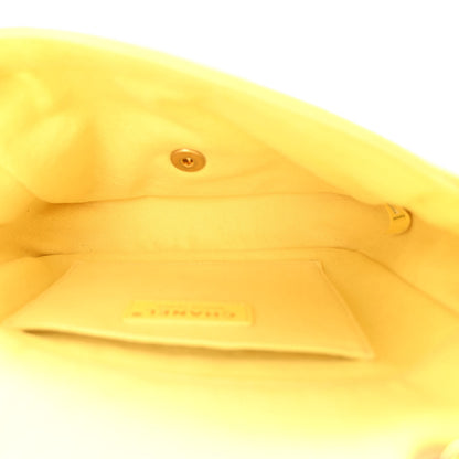 Chanel Denim Coco Flap Yellow 5 of 10