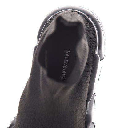 Balenciaga Neoprene Knit Womens Speed Sneakers 36 Black 5 of 8