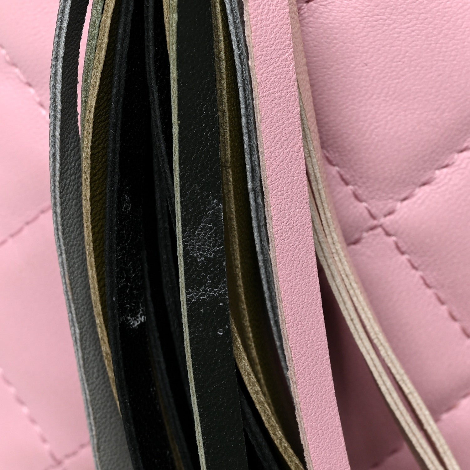 Chanel Lambskin Patchwork Large Cosmetic Case Multicolor 11 of 13