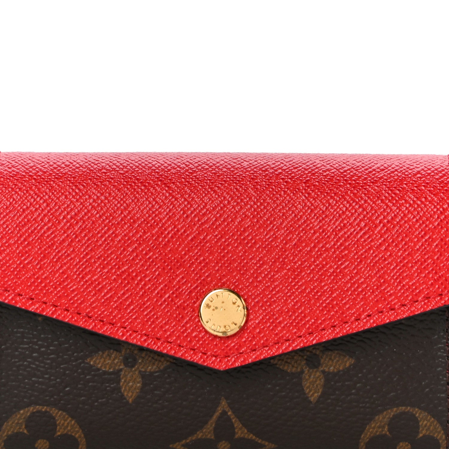 Louis Vuitton Monogram Sarah Multicartes Coquelicot 7 of 11