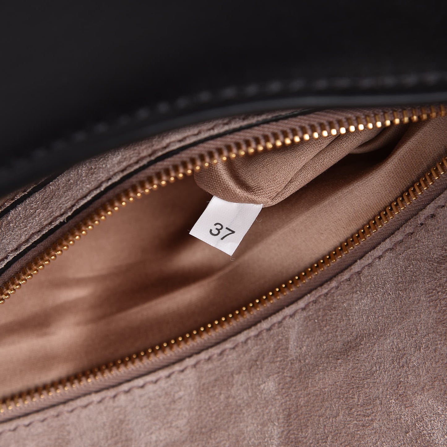 City Calf Logo Shoulder Bag Black