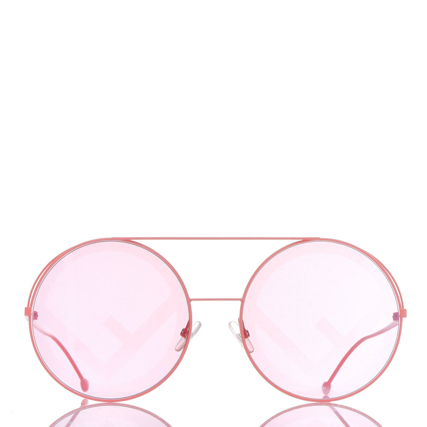 Round Frame Printed Run Away Sunglasses FF 0285/S Pink