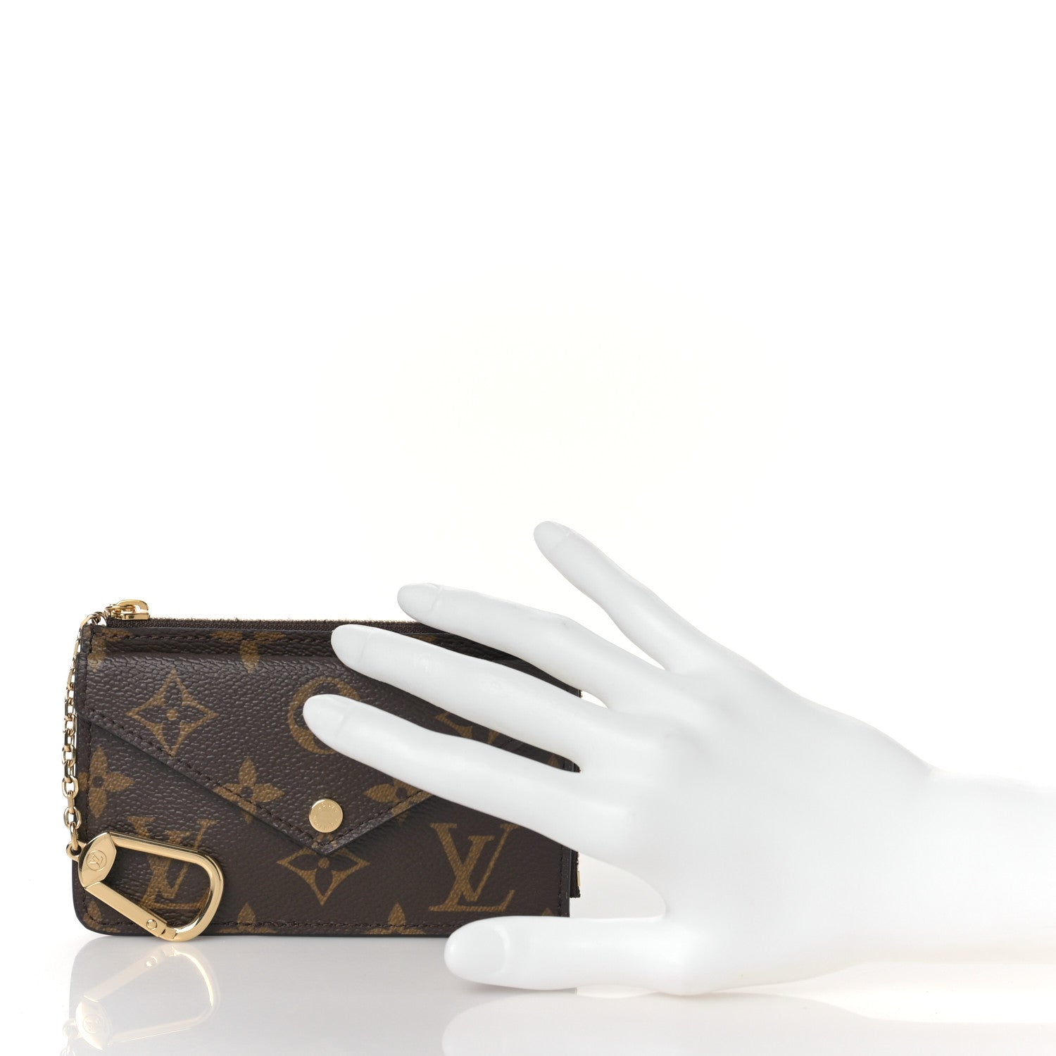 Louis Vuitton Monogram Recto Verso Card Holder Black 2 of 9