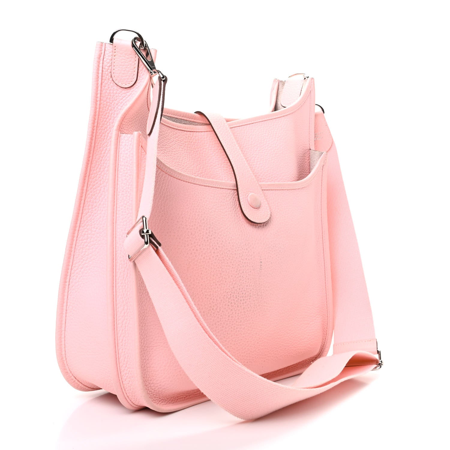 Hermes Taurillon Clemence Evelyne III GM Rose Sakura 3 of 11