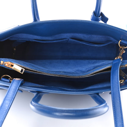 Saint Laurent Calfskin Small Sac De Jour Outremer 4 of 4