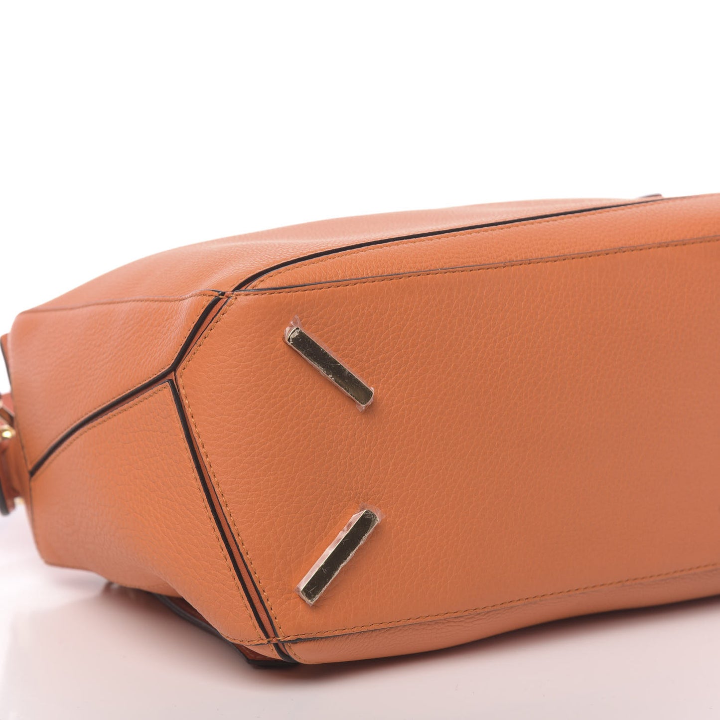 Calfskin Medium Puzzle Bag Orange