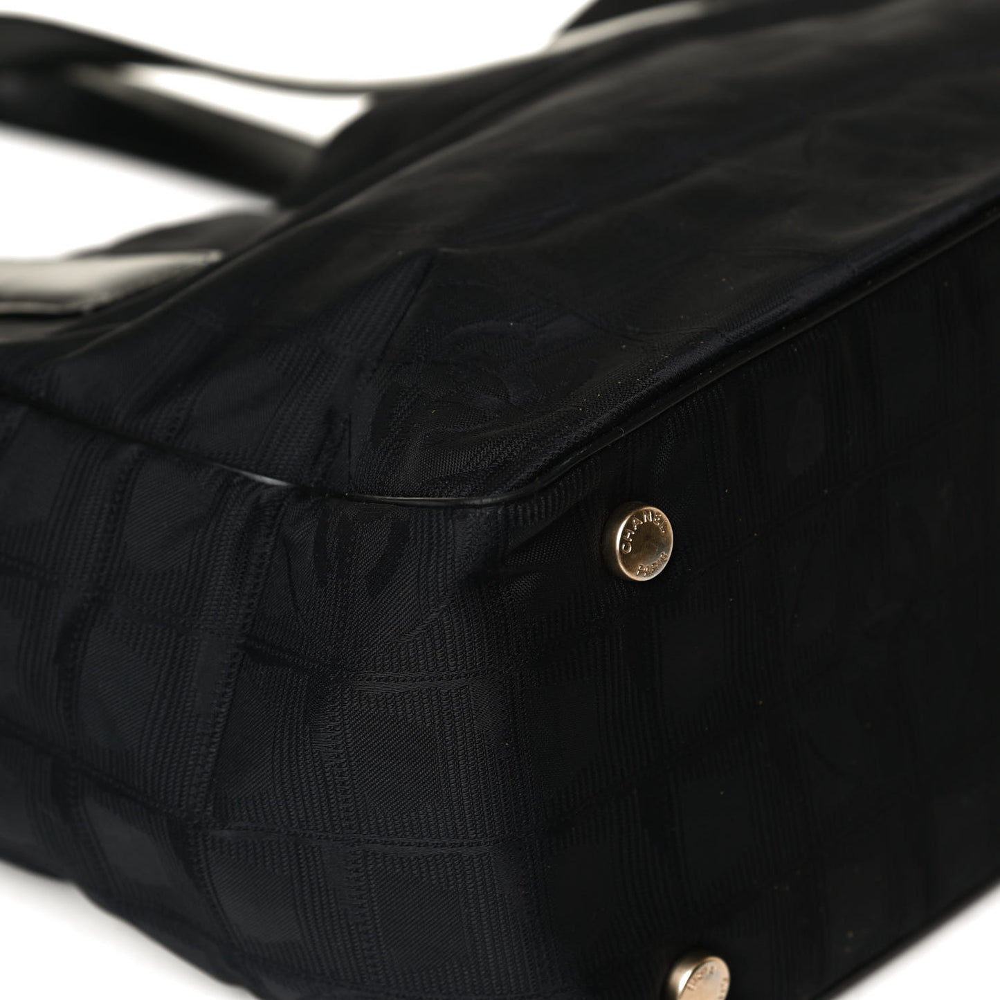 Nylon Small Travel Tote Black