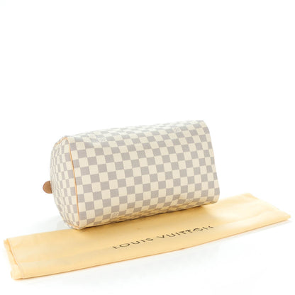 Louis Vuitton Damier Azur Speedy 30 4 of 7