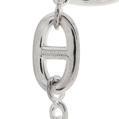 Hermes Sterling Silver Farandole Necklace 120 4 of 6