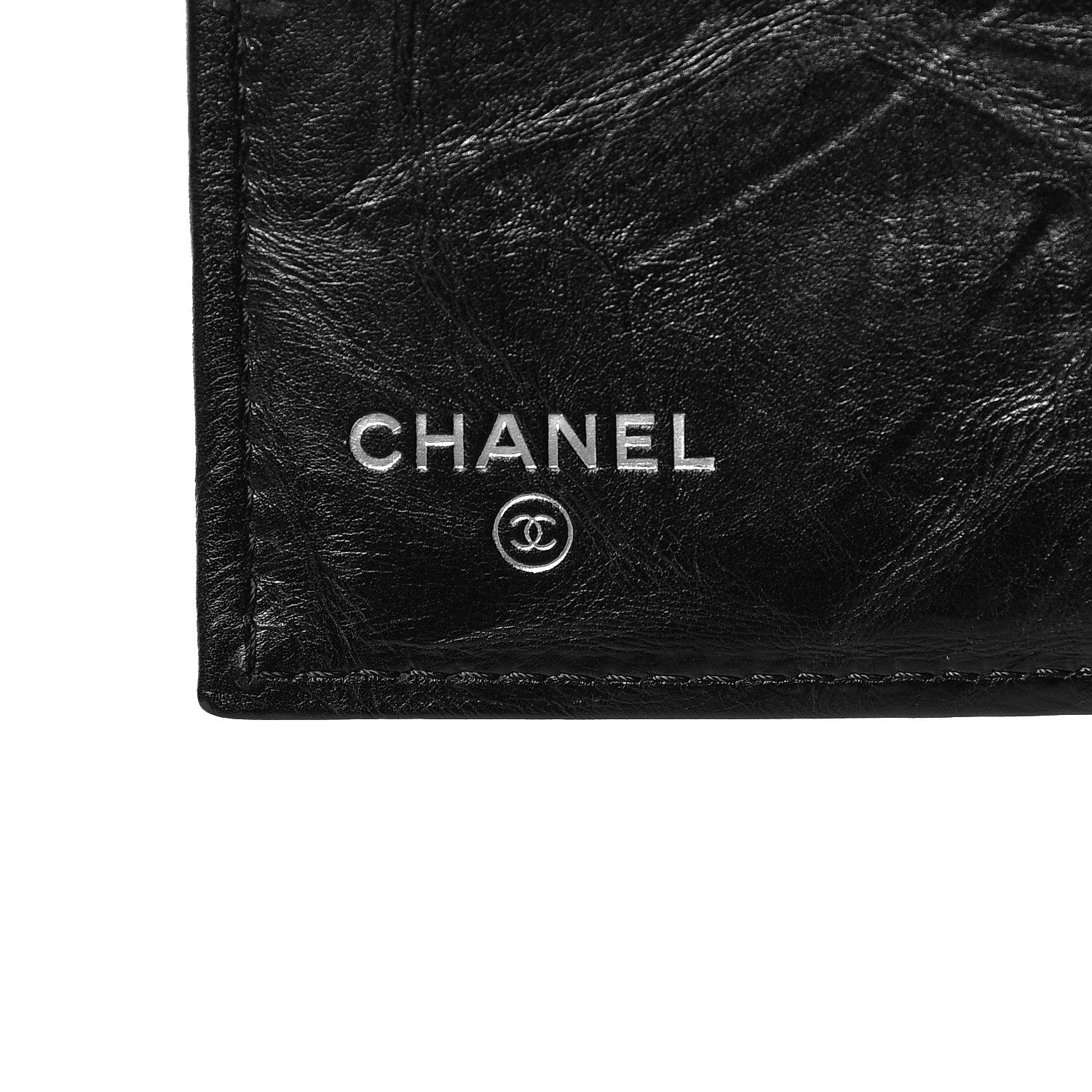 Chanel Aged Calfskin Quilted Reissue Compact Wallet So Black 6 of 10