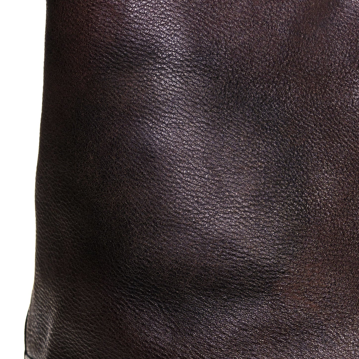 Calfskin Guccissima Trim Large Signoria Hobo Dark Brown