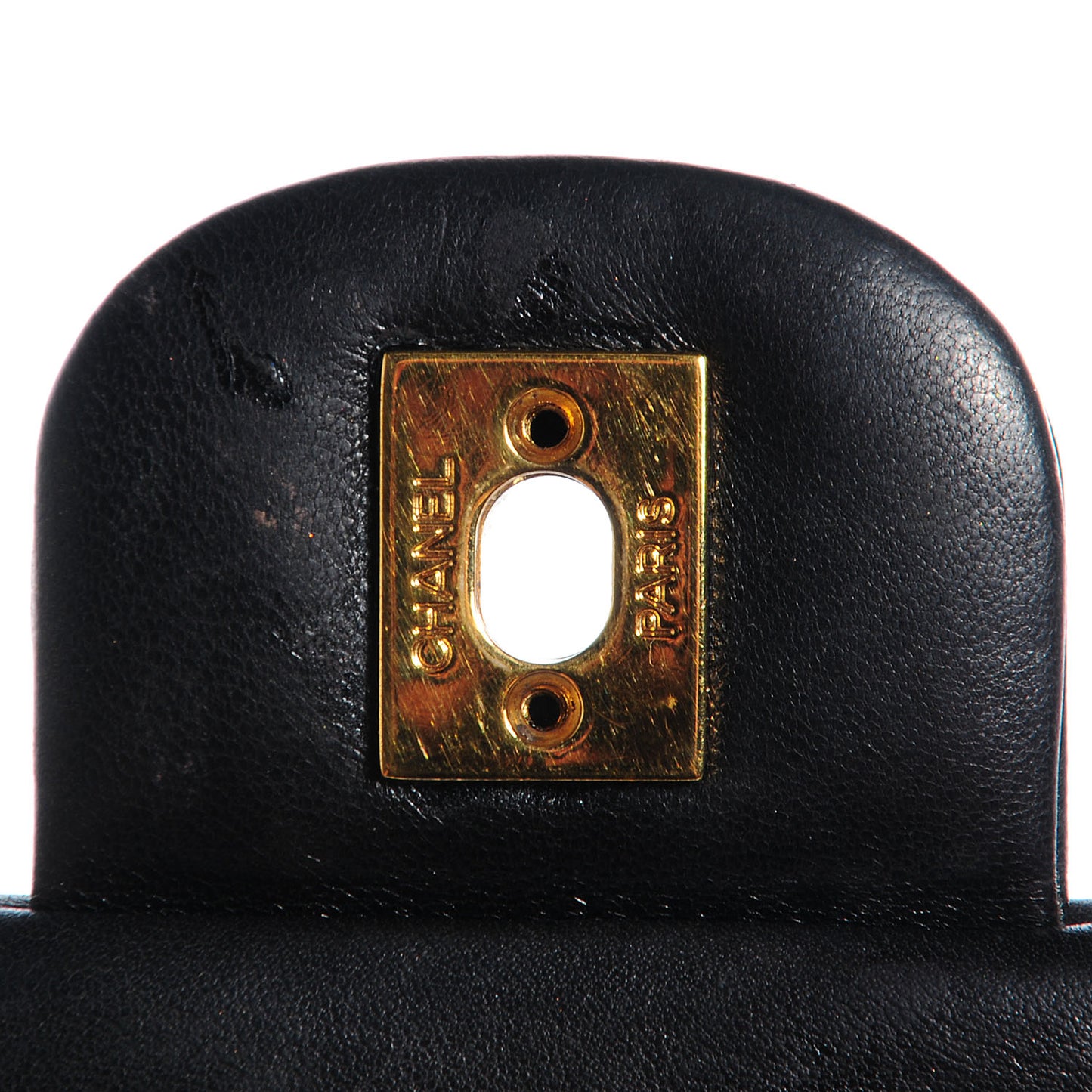 Lambskin Small Double Flap Black