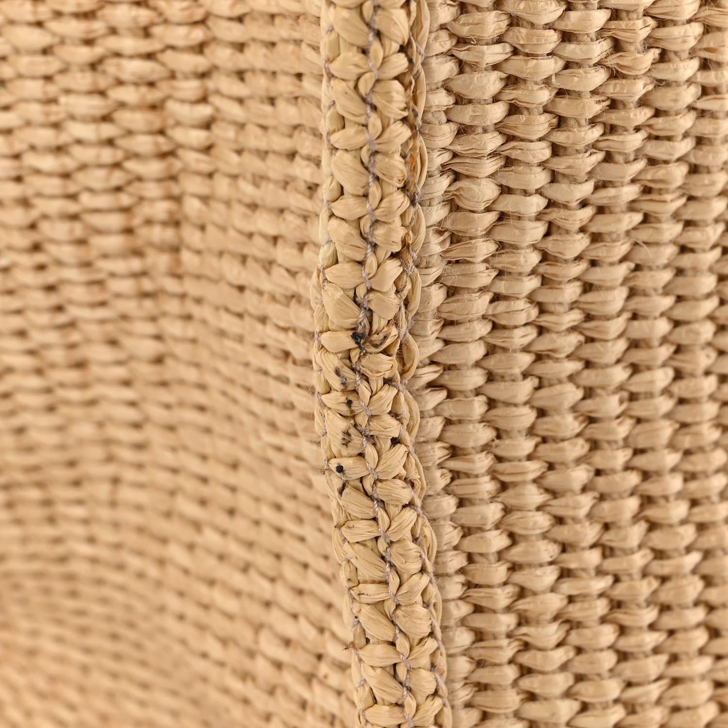 Fendi Straw Vitello King Plexiglass Woven Medium Fendi Sunshine Shopper Tote Natural Black 13 of 13