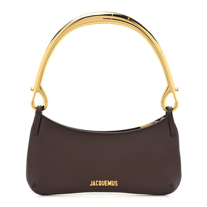 Jacquemus Smooth Calfskin Le Bisou Mousqueton Dark Brown 1 of 10