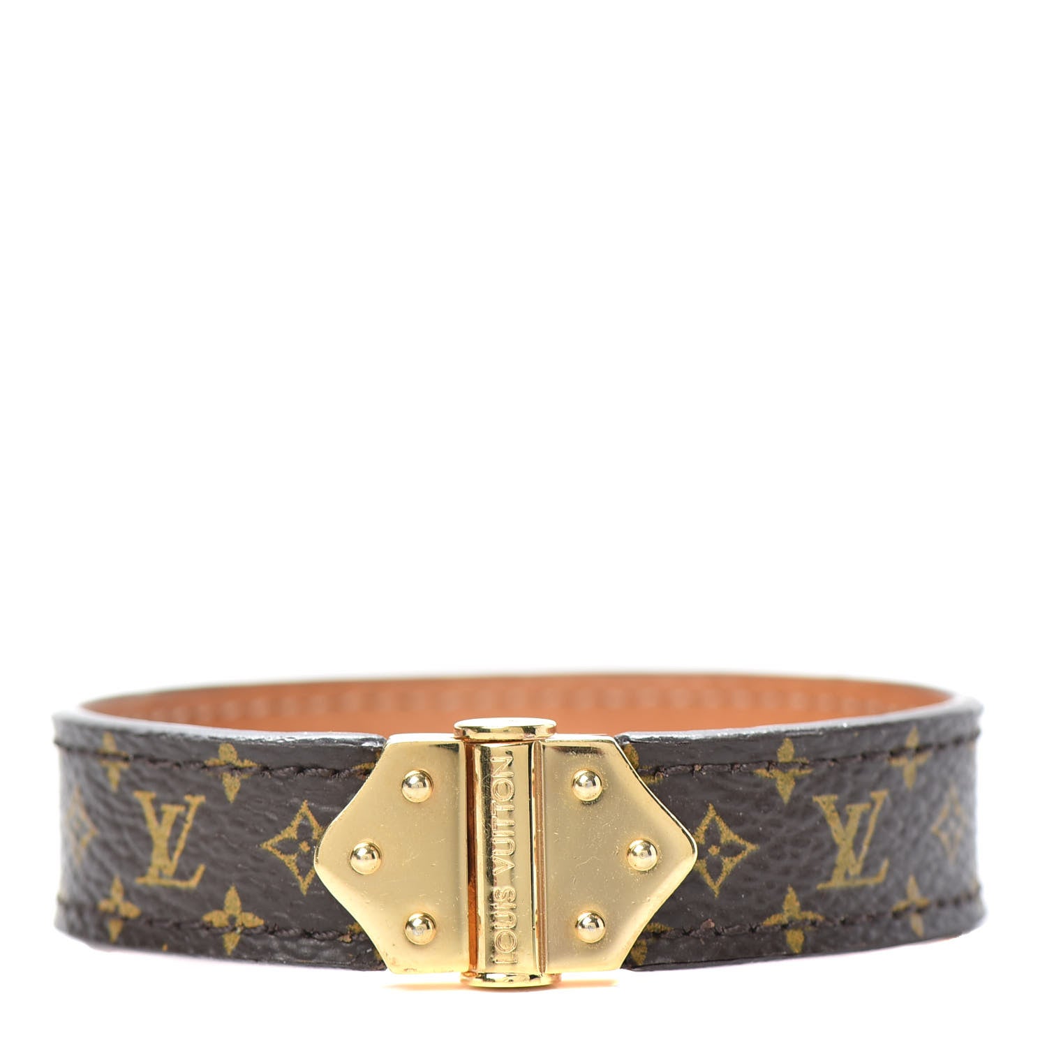 Louis Vuitton Monogram Nano Bracelet 17 1 of 6