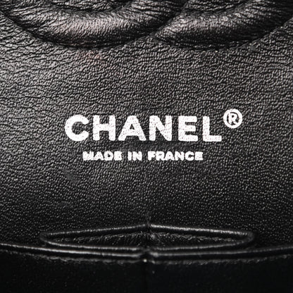 Chanel Patent Quilted Medium Double Flap Black 6 of 12