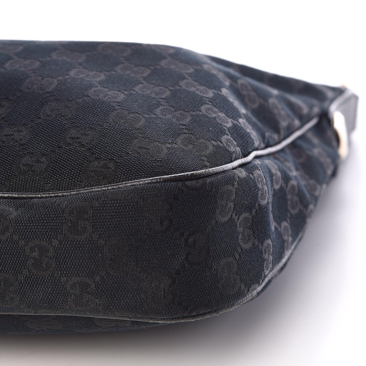 Gucci Monogram Small Charmy Hobo Black 9 of 13